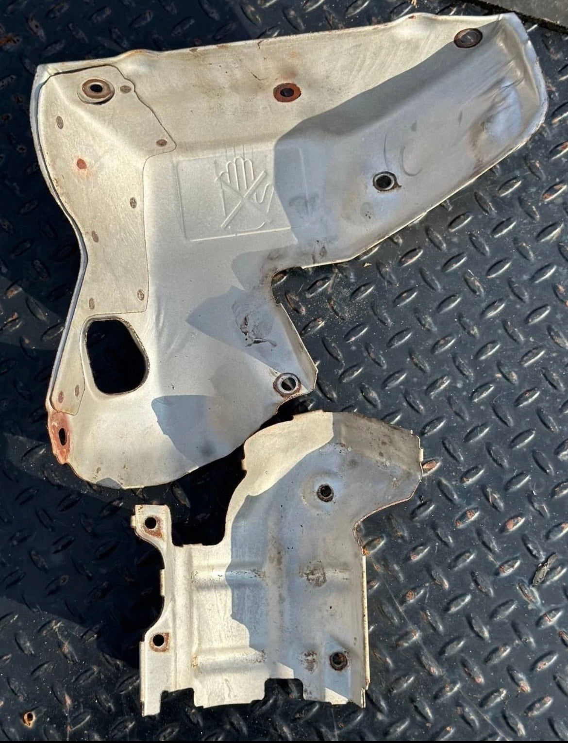 1994-1999 Toyota Celica GT OEM Heats Shield Upper Lower