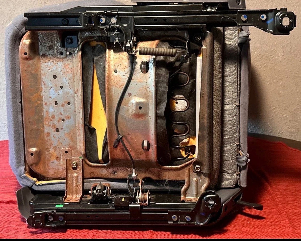 🏅 1995-1999 Mitsubishi Eclipse Gst Gsx Front Passenger Seat Grey Cloth Oem