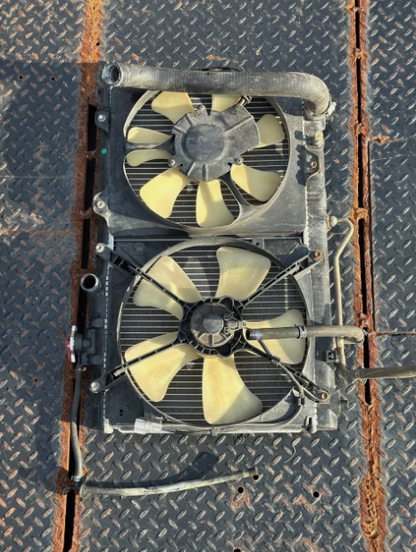 1994-1999 Toyota Celica Gt OEM Radiator With Fans