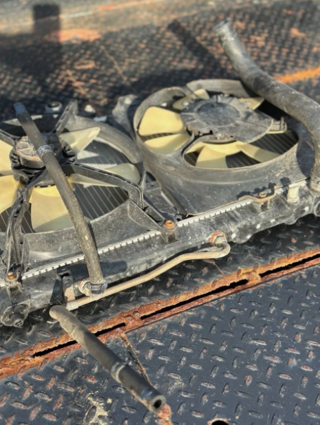 1994-1999 Toyota Celica Gt OEM Radiator With Fans