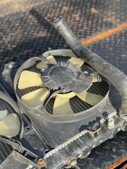 1994-1999 Toyota Celica Gt OEM Radiator With Fans